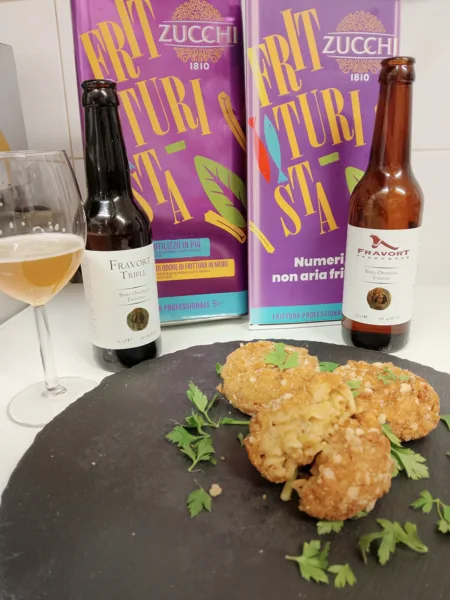 Frittatina di pasta con cozze e fagioli -Vanessa Savi