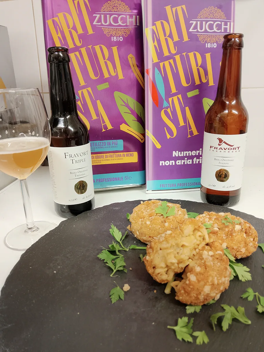 Frittatina di pasta con cozze e fagioli -Vanessa Savi