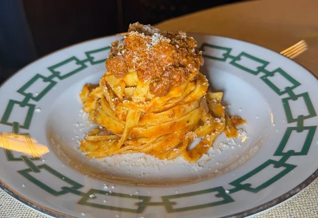 Tagliatelle alla Bolognese Al Cambio Bologna