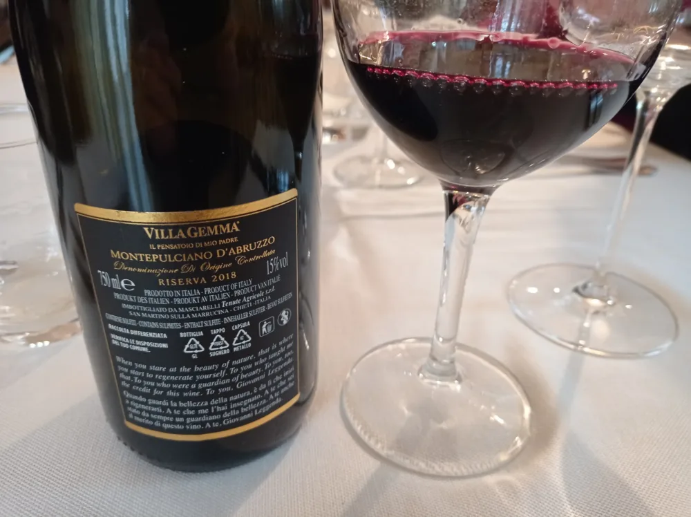 Villa Gemma Montepulciano d'Abruzzo Riserva Doc 2018 Masciarelli