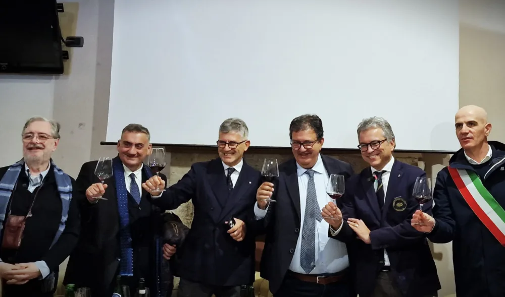 da sx cernilli, limone, piero mastroberardino, pignataro, luongo, tranfaglia