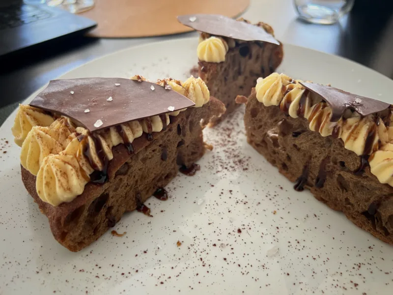 Il padellino dolce con cioccolato e sale maldon