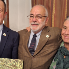 edoardo, carla e lucio bertolazzi alla presentazione romana di ritorno