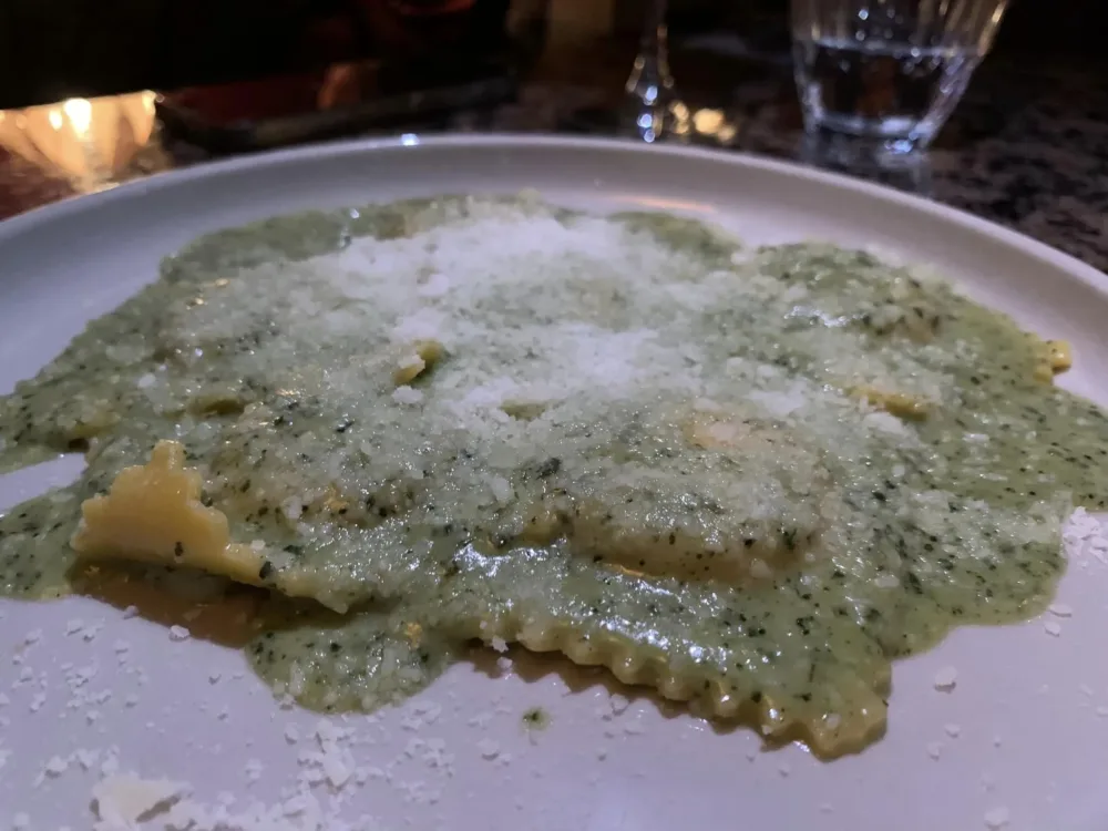 Aida - Vino e Cucina a Istanbul, tortelli di zucca con salvia e parmigiano