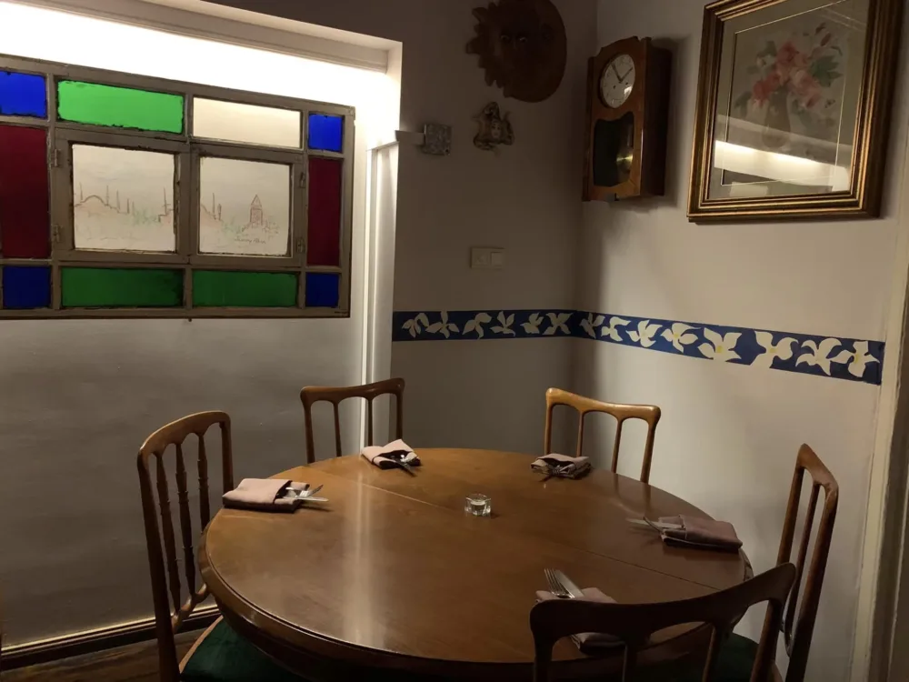 Aida - Vino e Cucina a Istanbul, uno dei tavoli