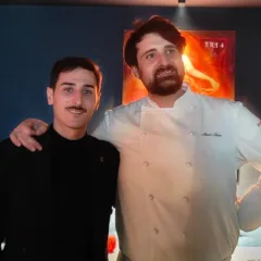 Carlo Iacolare e chef Marco Fiore