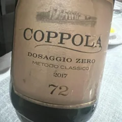 Lo spumante da Negroamaro di Coppola
