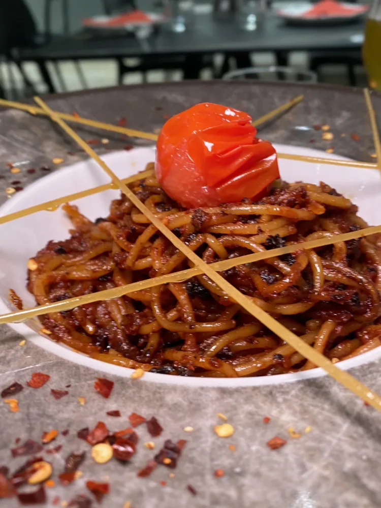 Crudo alla Barese - Spaghetti Assassina