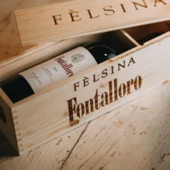I vigneti delle uve del Fontalloro IGT Toscana, zona del Chianti Classico, nella parte alta di Felsina e nella denominazione Chianti Colli Senesi
