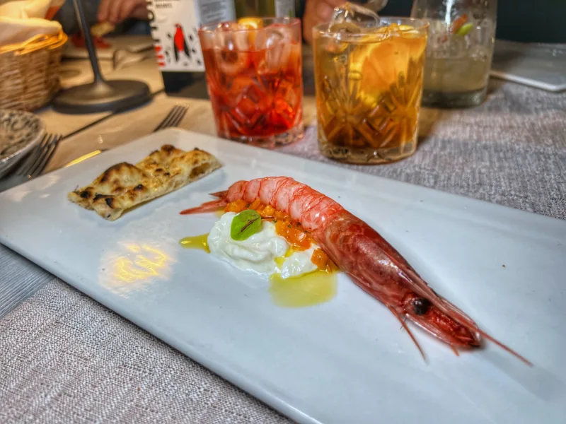 Il gambero rosso di Licosa