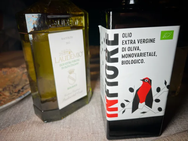 La selezione di olio extravergine di oliva di Bonora a Castellabate
