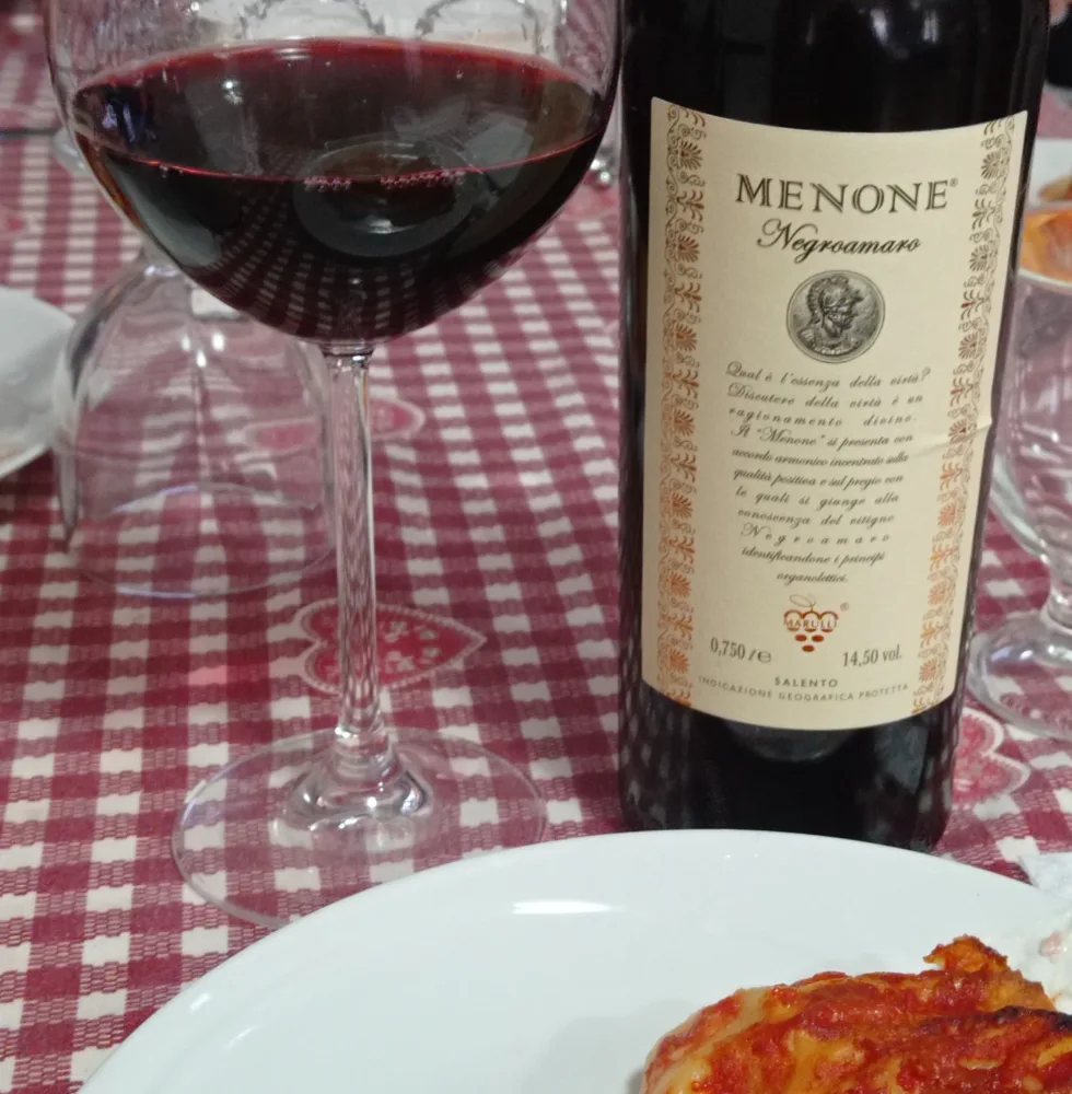 Menone Negroamaro Salento Igp 2018 Marulli