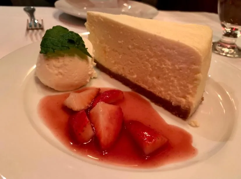 New York - Gallagher's cheese cake