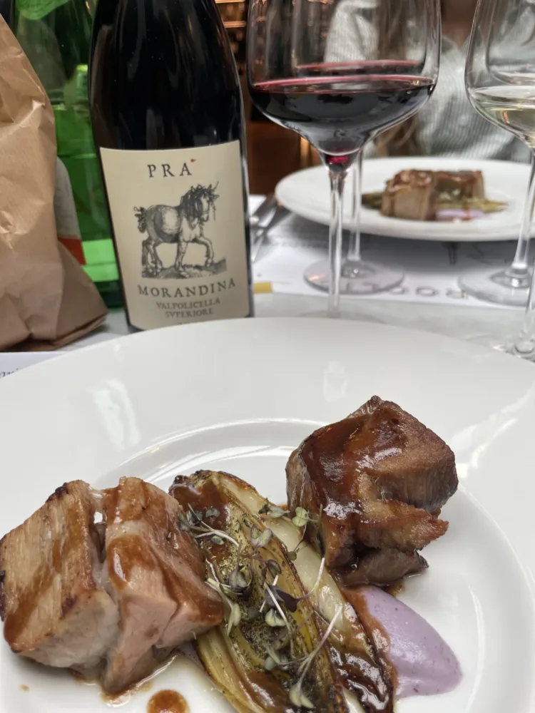 Reale di Vitella glassata al miele e Valpolicella Superiore 2020