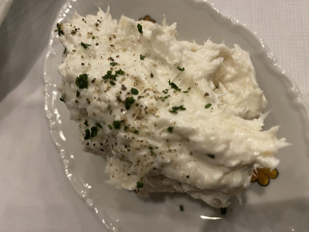 Trattoria del Ocal - baccalà mantecato