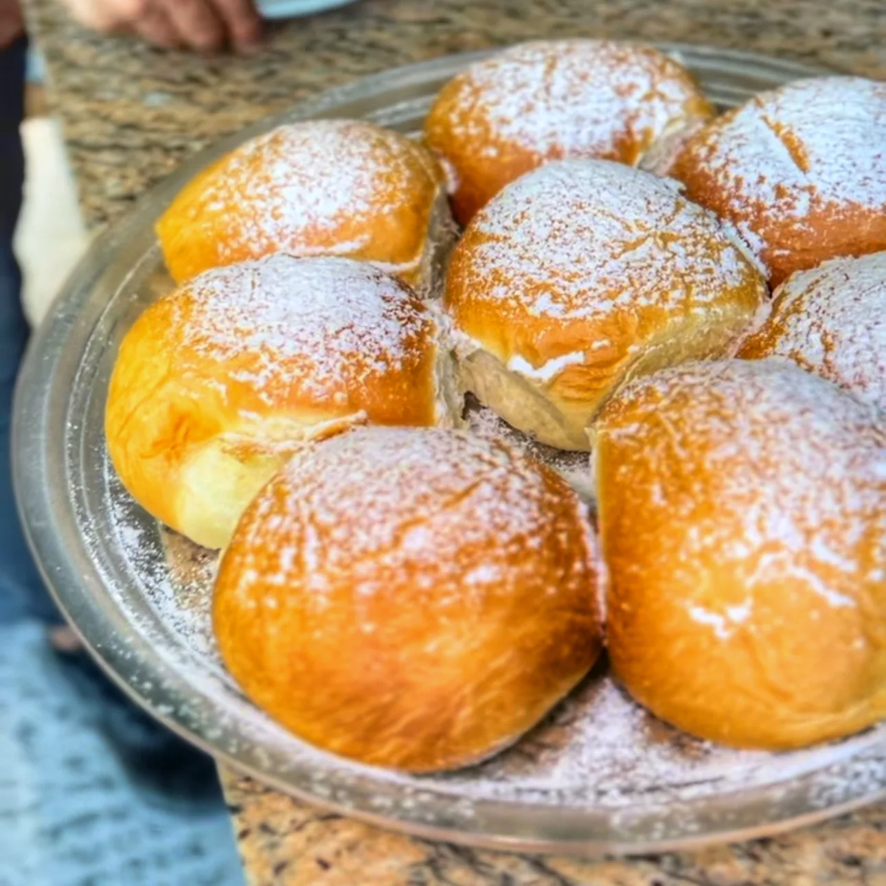 La brioche artigianale del Caseificio Il Granato di Capaccio Paestum