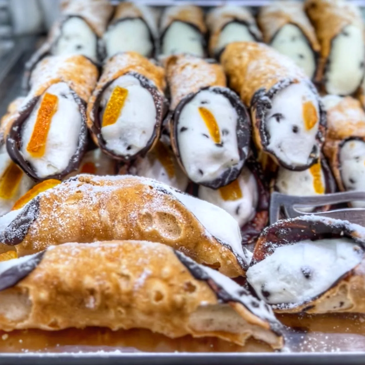 I Cannoli con la ricotta di bufala