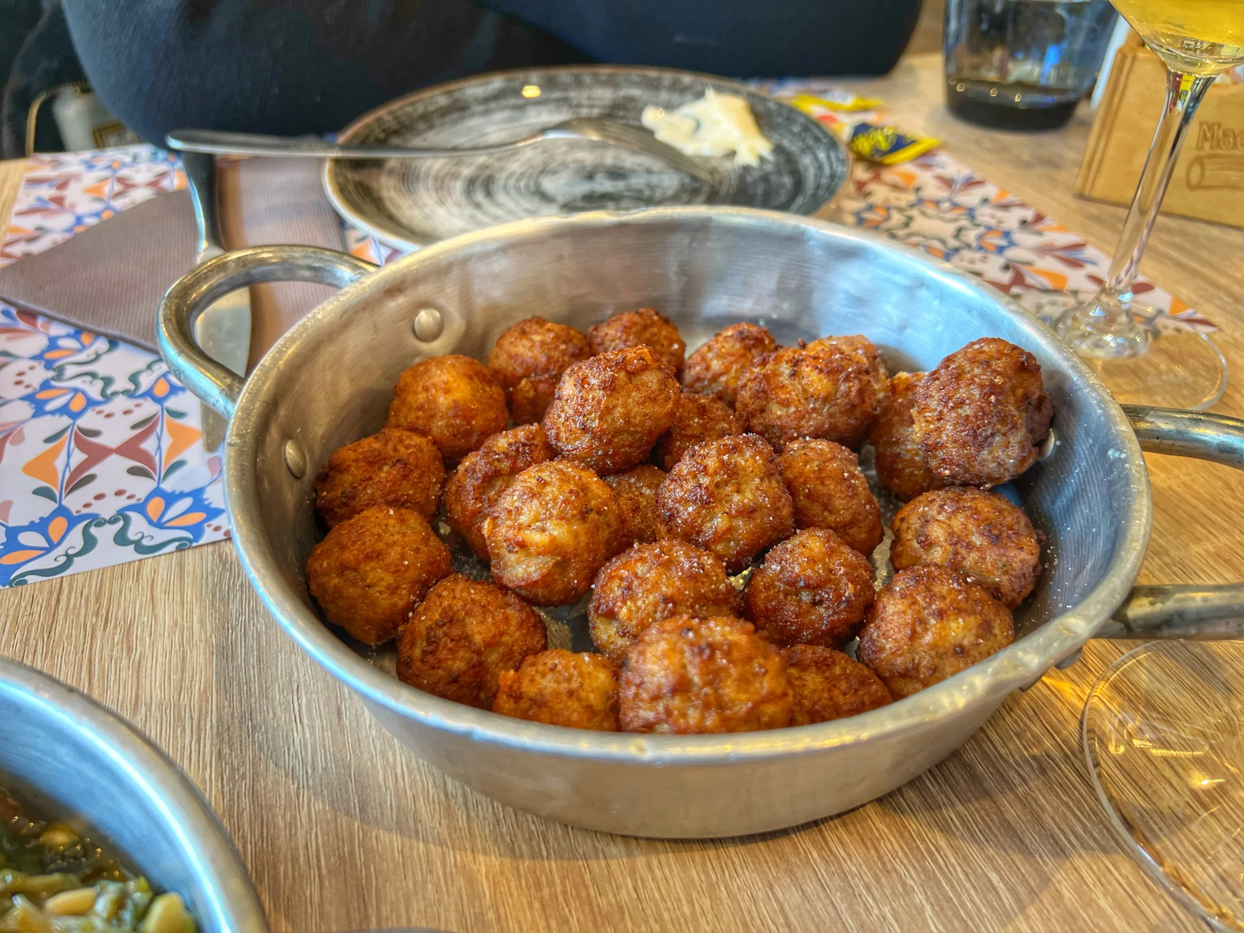 Le polpettine fritte di Maccarò paraosteria a San Prisco