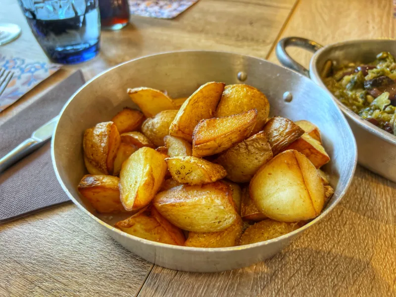 Le patate al forno di Maccarò paraosteria a San Prisco