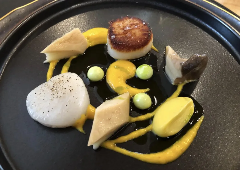 Metodo, Capesante in doppia cottura