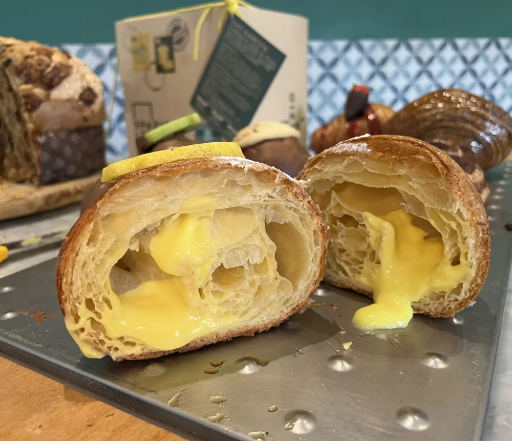 Croissant con crema di limone- @lapizzadelsupereroe