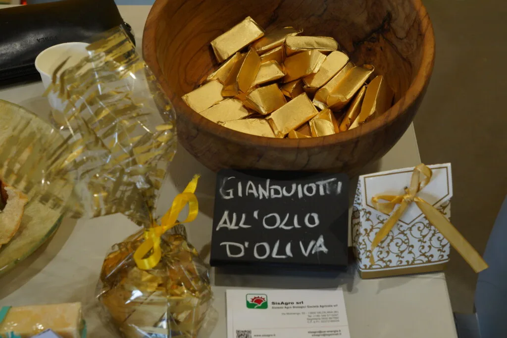 Gianduiotti all'olio di oliva - Olio Capitale Trieste edizione 2023