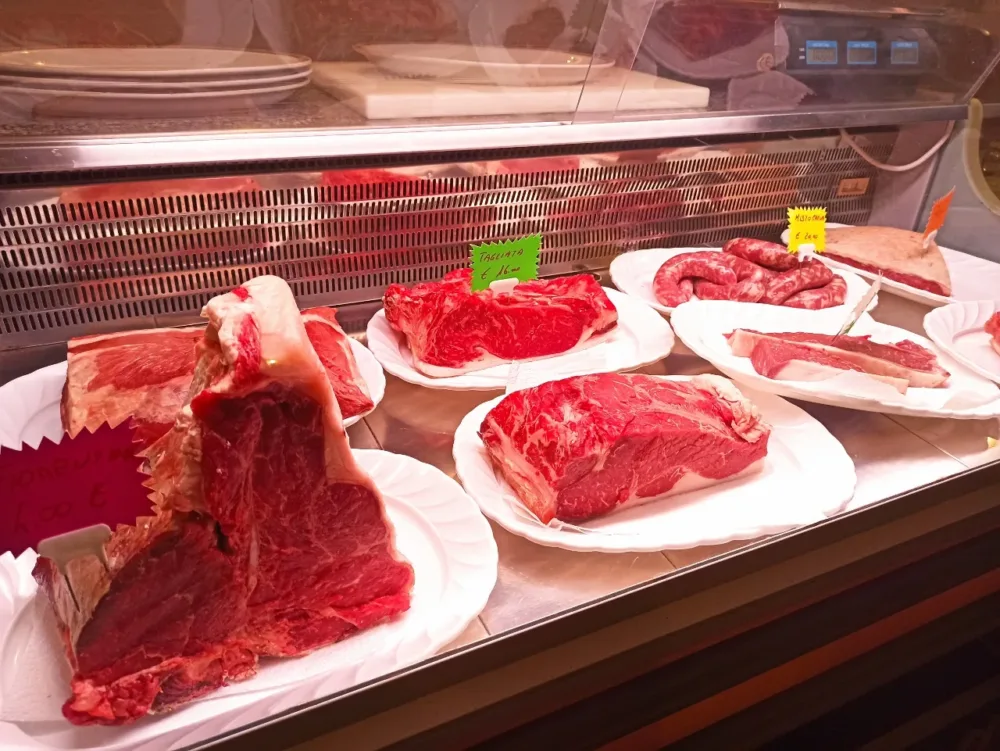 Il Boccon Divino - I tagli di carne utilizzati per i vari menù