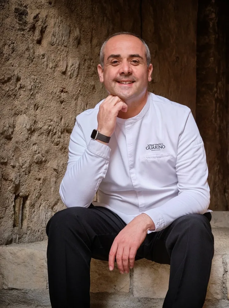 Lo chef Vincenzo Guarino
