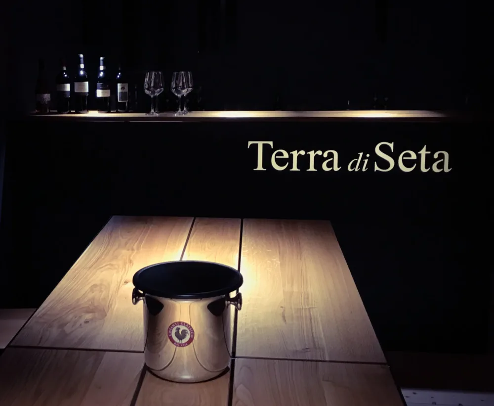 Terra di Seta - sala degustazione