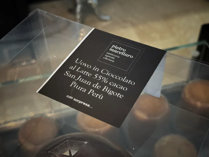La selezione del cioccolato di Pietro Macellaro