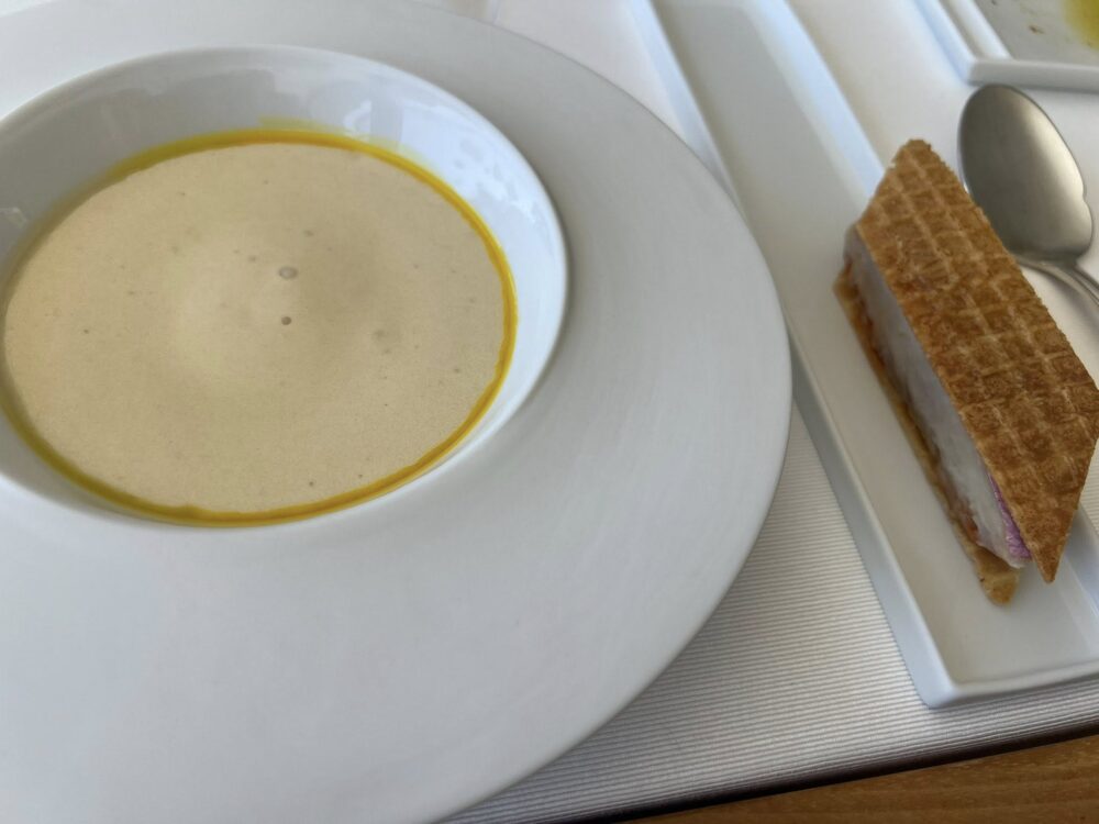 Quattro passi - Wafer di Triglia Patate, Arancia e Rosmarino