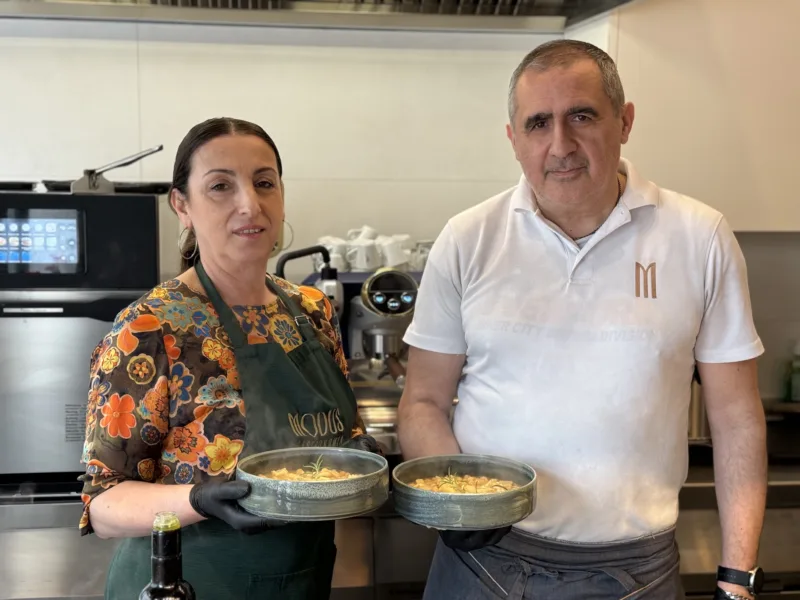 Barbara d'aiuto e Gerardo Scarpitta, Modus Gastronomia Milano
