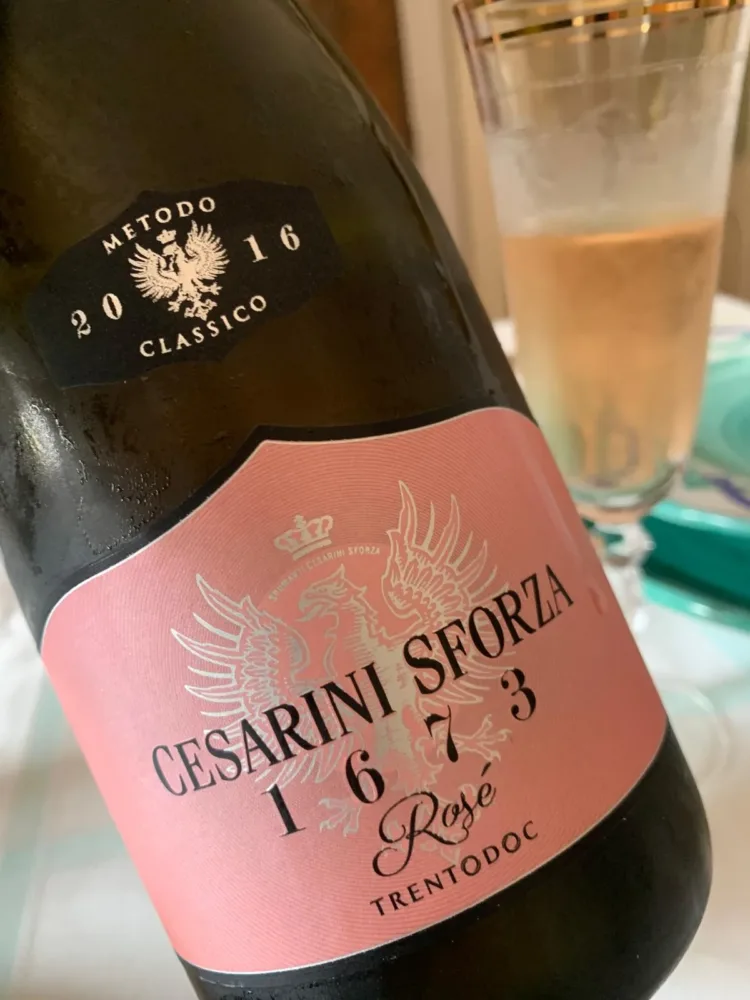 Cesarini Sforza Rosè 2016 Trento doc