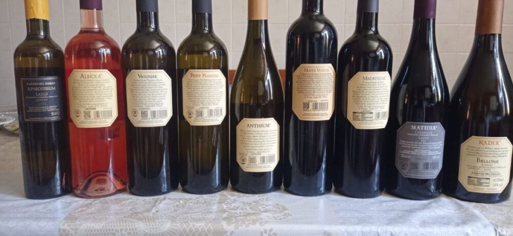 Controetichette vini Casale del Giglio - Nuove annate