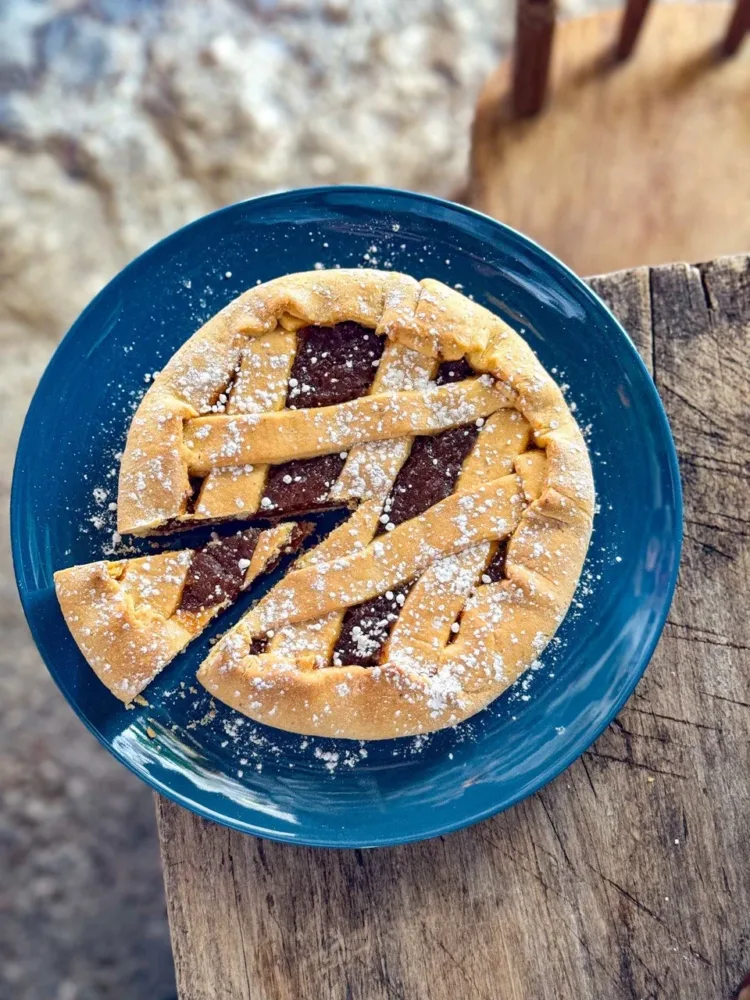 Crostata con confettura di mele - Il Giardino Segreto