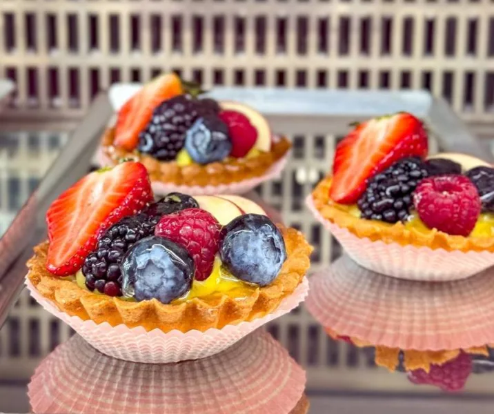 Crostatina a frutta pasticceria Rock'n'Frolla