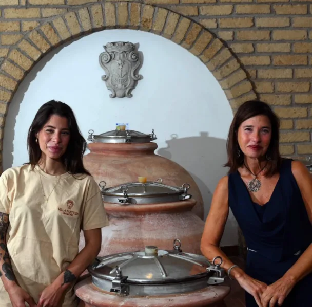 Maria Cristina De Simone Avallone in cantina