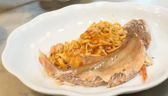 Gli scialatielli alla gallinella di mare