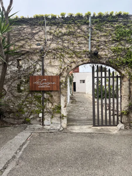 Ingresso Le Cucine di Masseria Spina