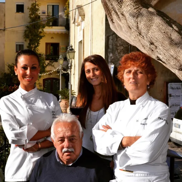 La famiglia Mazzola del ristorante La Torre One Fire