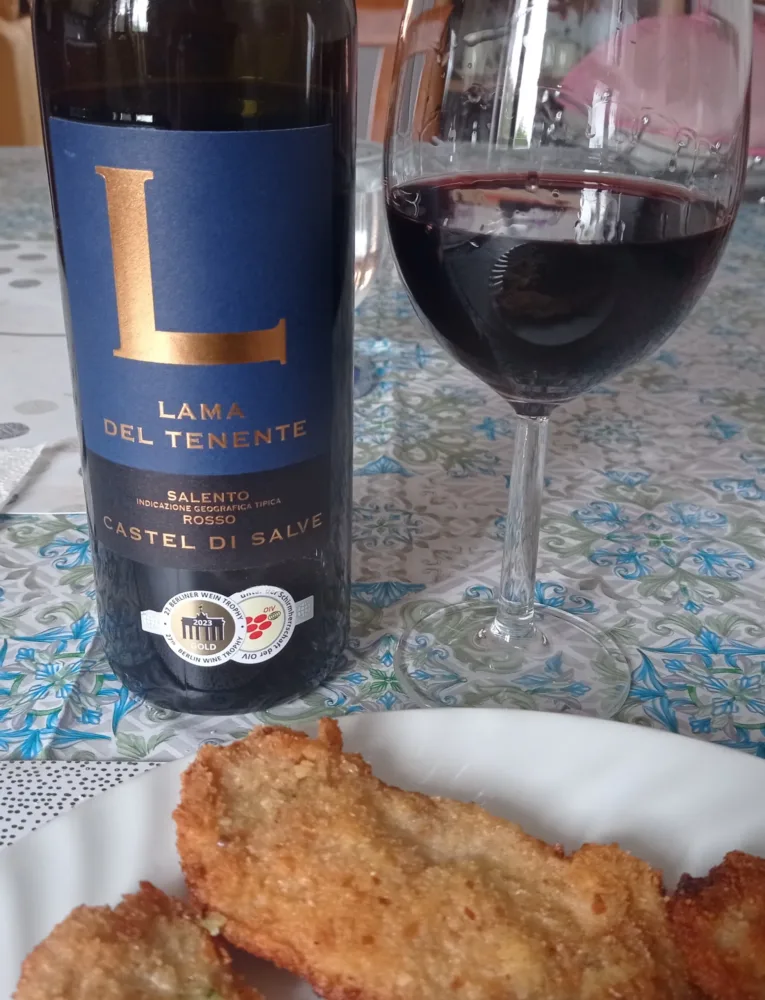 Lama del Tenente Rosso Salento Igt 2019 Castel di Salve