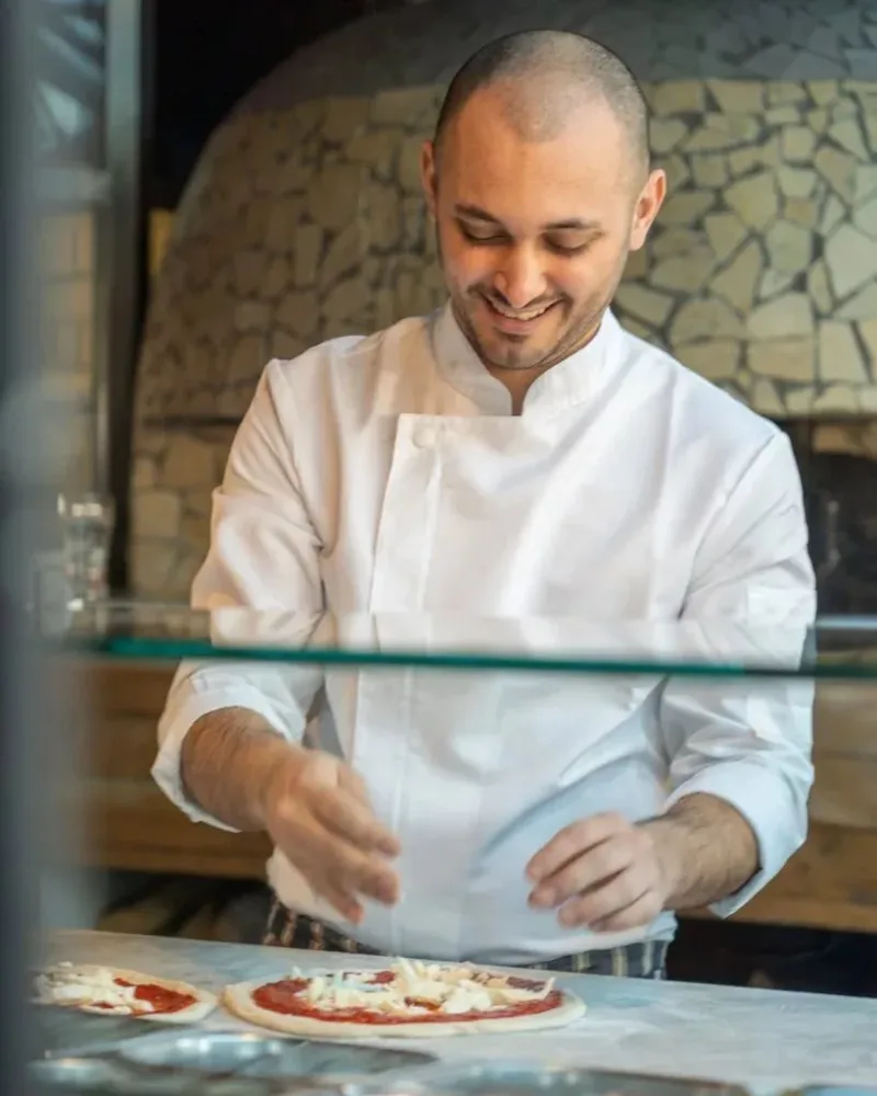 Lo chef pizzaiolo Ciro Di Maio
