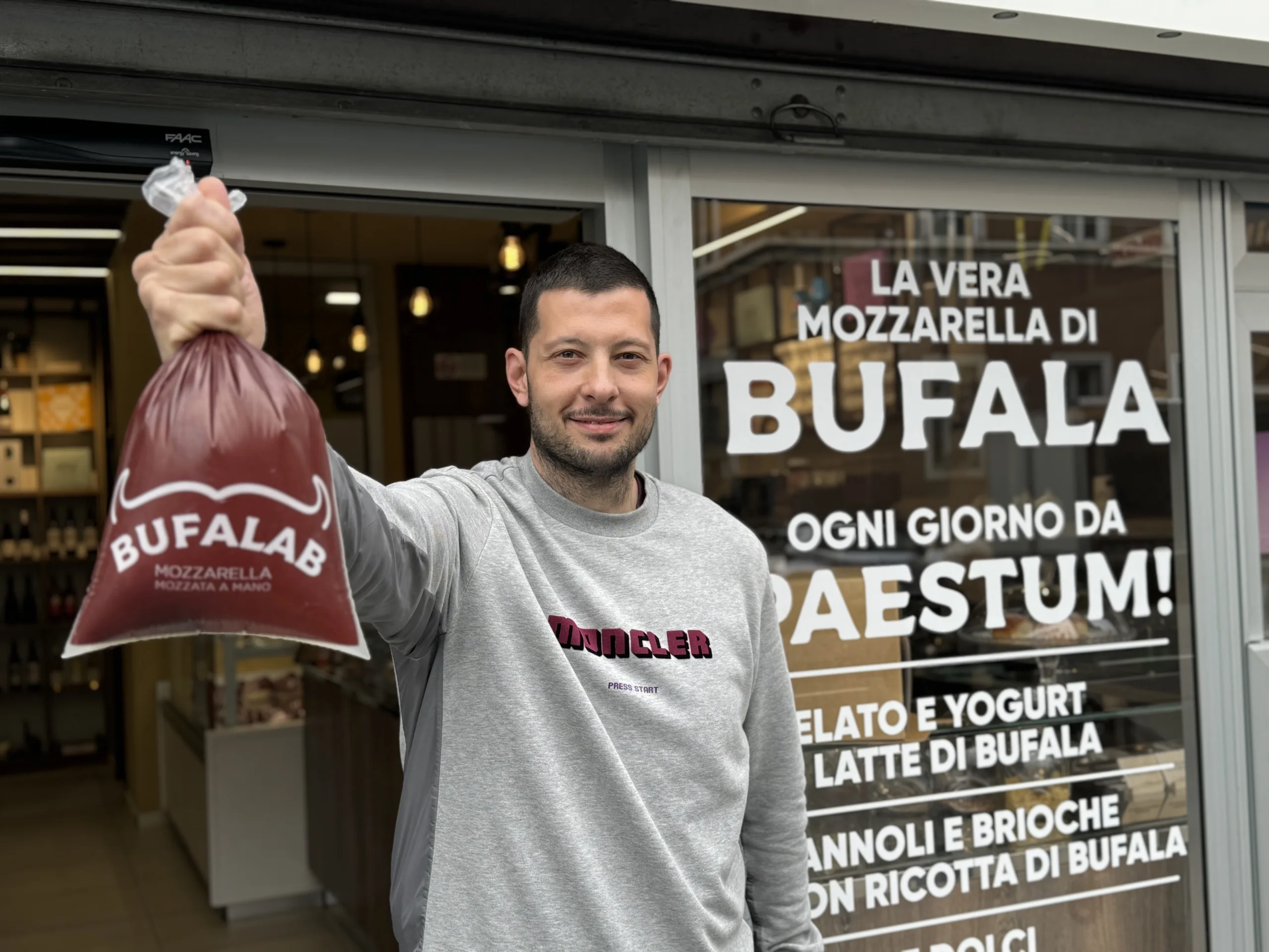 Pasquale Palmese, resposabile Bufalab Paestum Milano