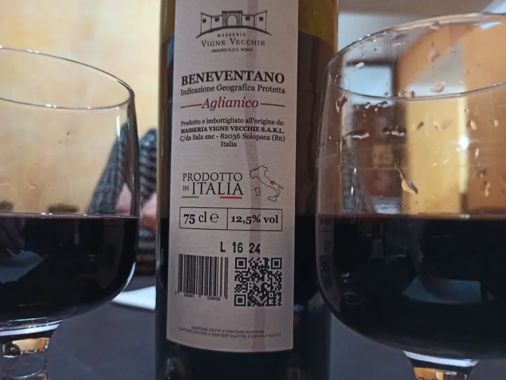 Pizzeria Bella 'Mbriana - Il Vino