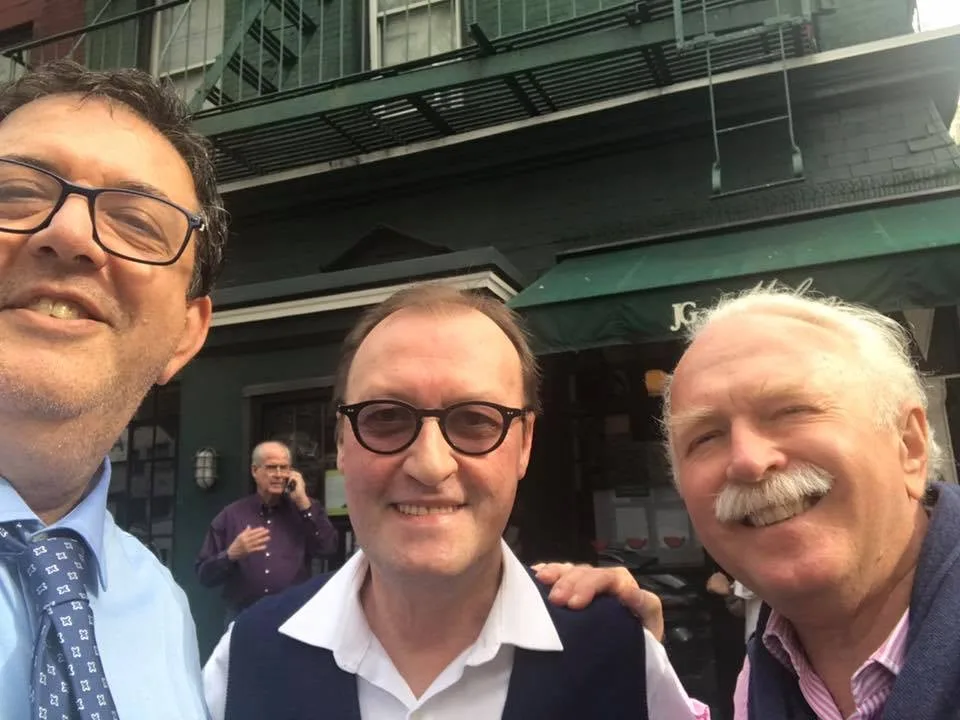 Con Guido Barendson e Pepito