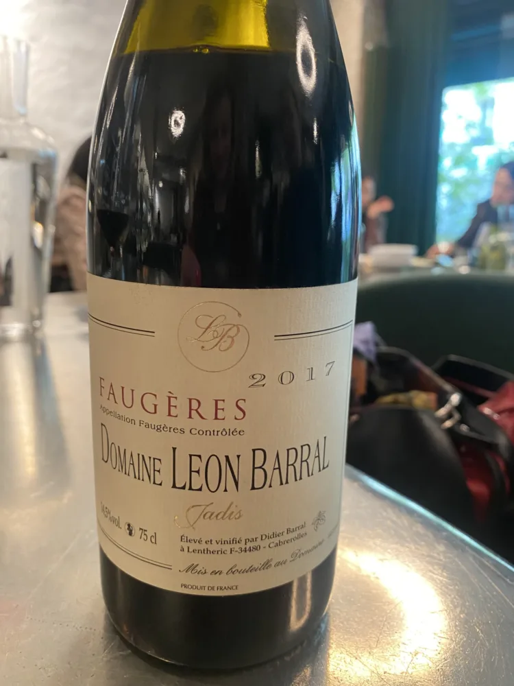 Table - Domaine Leon Barral - carignan