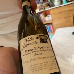 Villa Diamante, il Fiano di AVellino riserva