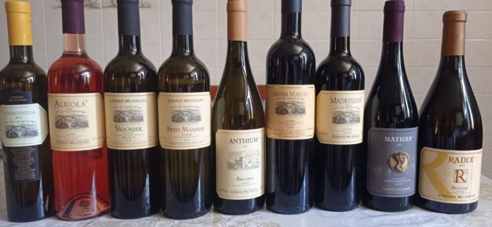 Vini Casale del Giglio - Nuove annate.