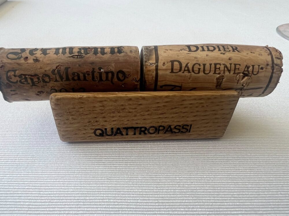 Quattro passi - tappi