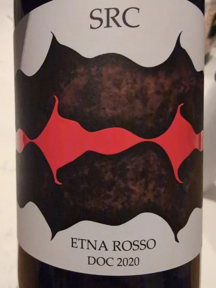 Etna rosso etichetta